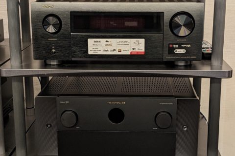 昨日、販売開始されましたDENON、Marantzの新製品AVアンプ 「AVC